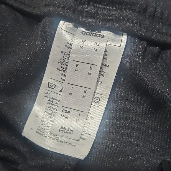 adidas Classic 3 Stripe Sweatpants. Sz Med - Picture 6 of 6